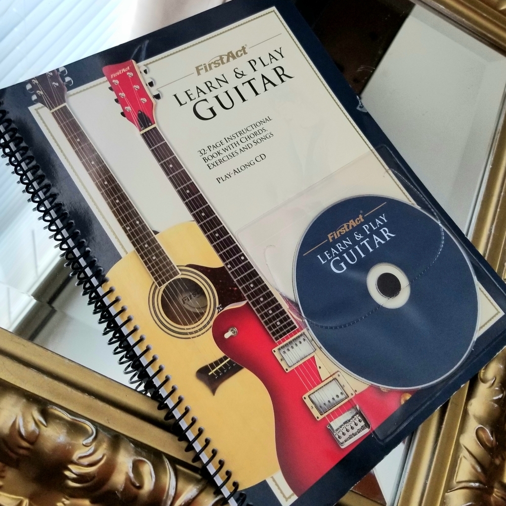 ❗First Act Learn & Play Guitar Istructional Book and CD❗